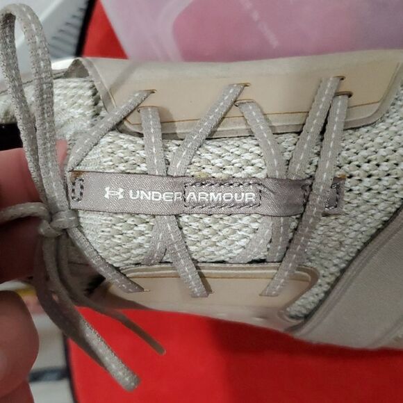 New Under Armour Threadborne Shift Cross Sneaker in Greige - Picture 6 of 14